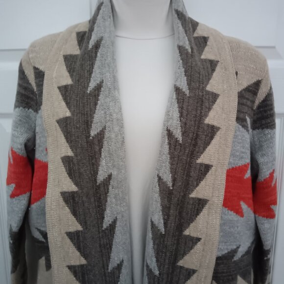 Lauren Ralph Lauren Southwestern Aztec Cardigan 1X - Picture 4 of 6